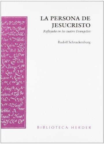 PERSONA DE JESUCRISTO,LA | SCHNACKENBURG