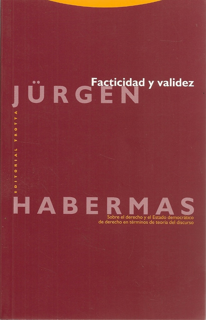FACTICIDAD Y VALIDEZ | HABERMASJURGEN