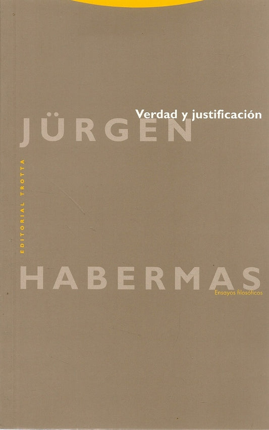 VERDAD Y JUSTIFICACION | HABERMASJURGEN