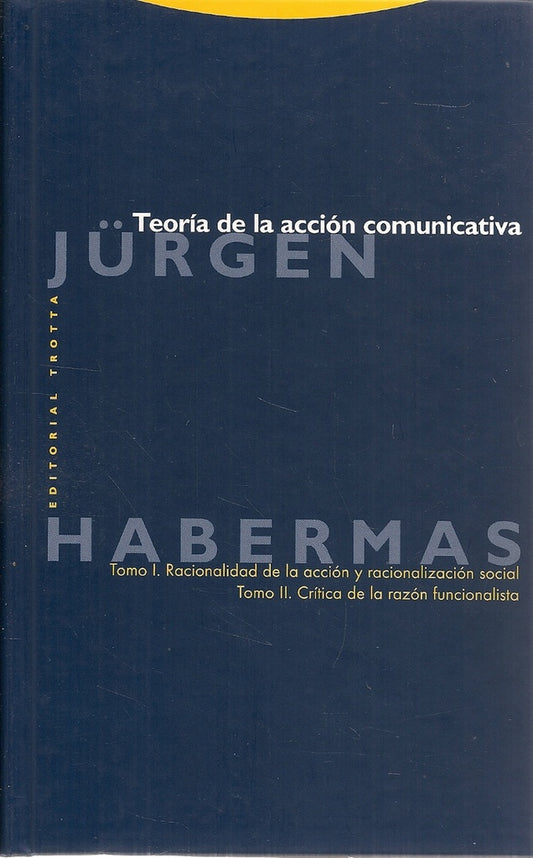 TEORIA DE LA ACCION COMUNICATIVA | HABERMASJURGEN