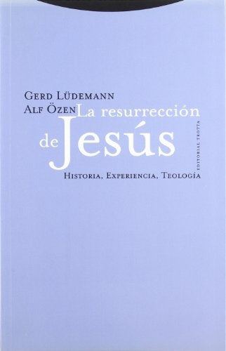 RESURRECCION DE JESUS HA,EXPERIENCIA TEOLOGIA EPR | LUDEMANNOZEN