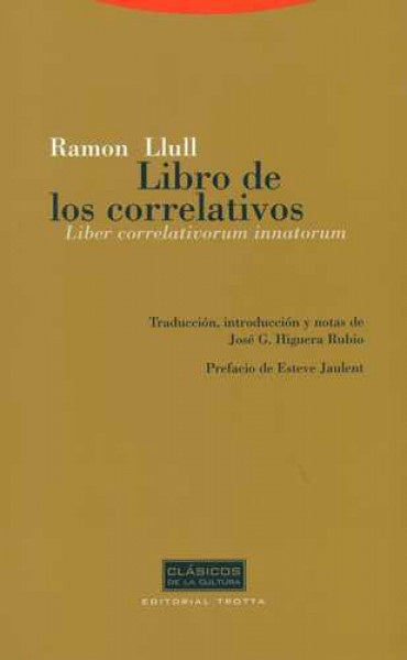 LIBRO DE LOS CORRELATIVOS | LLULLRAMON