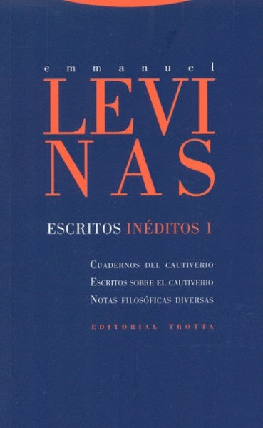 ESCRITOS INEDITOS 1 | LEVINASEMMANUEL
