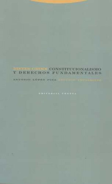CONSTITUCIONALISMO Y DERECHOS FUNDAMENTALES | GRIMMDIETER