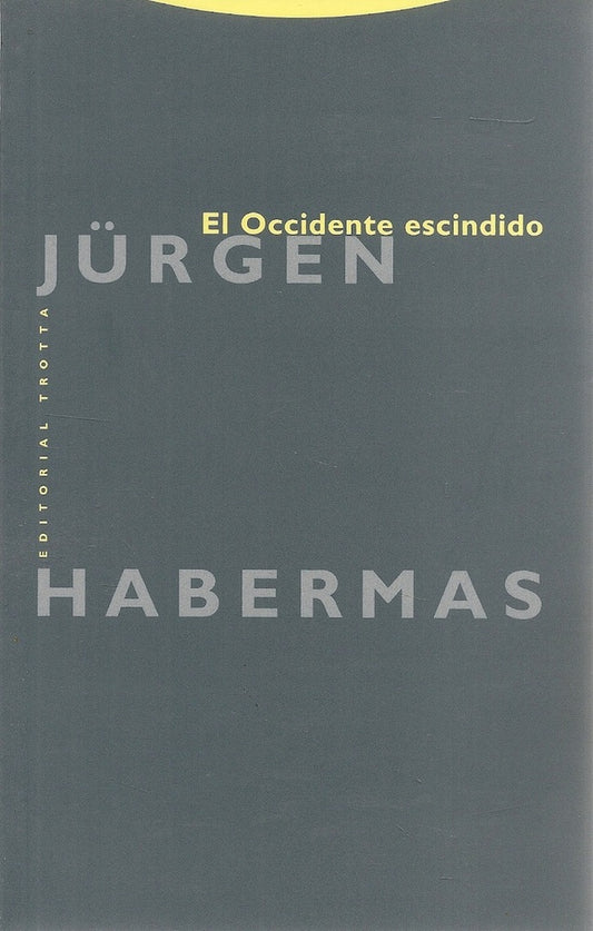 OCCIDENTE ESCINDIDO | HABERMASJURGEN