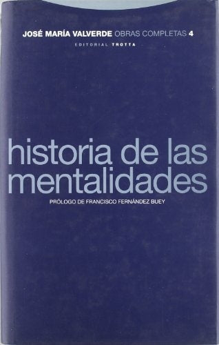 HA,DE LAS MENTALIDADES O,C VALVERDE 4 | VALVERDEJOSE MARIA
