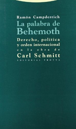 PALABRA BEHEMOTH DERECHO POLITICA Y ORDEN INTERNACIONAL | CAMPDERRICHRAMONç