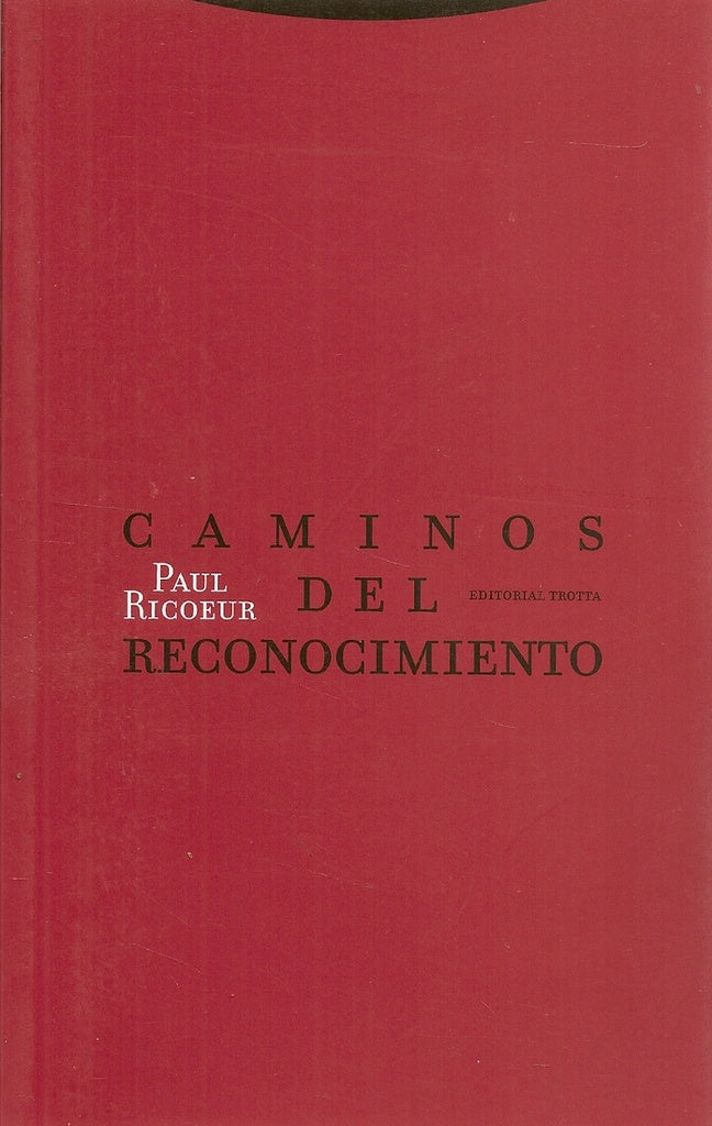 CAMINOS DEL RECONOCIMIENTO | RICOEURPAUL