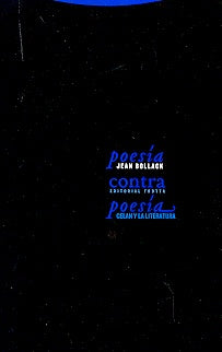 POESIA CONTRA POESIA | BOLLACKJEAN