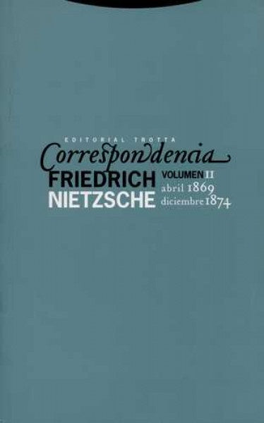 CORRESPONDENCIA VOL,II | NIETZSCHEFRIEDRICH