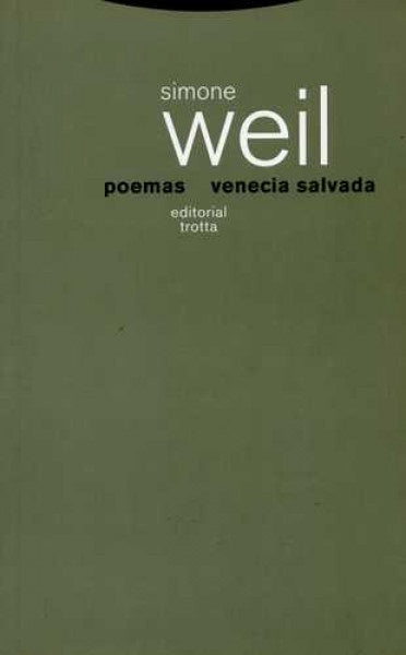 POEMAS VENECIA SALVADA | WEILSIMONE
