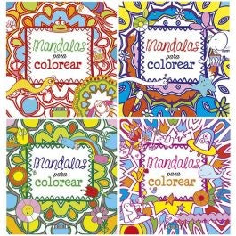 MANDALAS PARA COLOREAR 4 TITULOS | SIN ASIGNAR