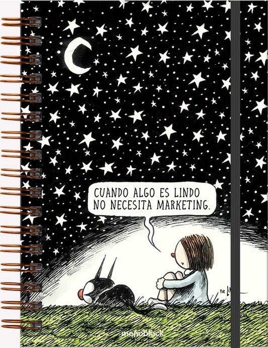 CUADERNO A5 15 X 21 NOCHE ESTRELLADA | SIN ASIGNAR