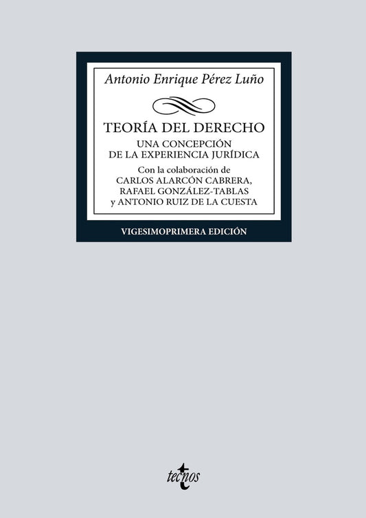 TEORIA DEL DERECHO | ANTONIO ENRIQUE/ALARCON CABR PEREZ LUÑO