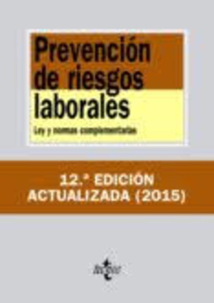 PREVENCION DE RIESGOS LABORALES 12ªED | HEINRICH / AA.VV. HOFFMANN