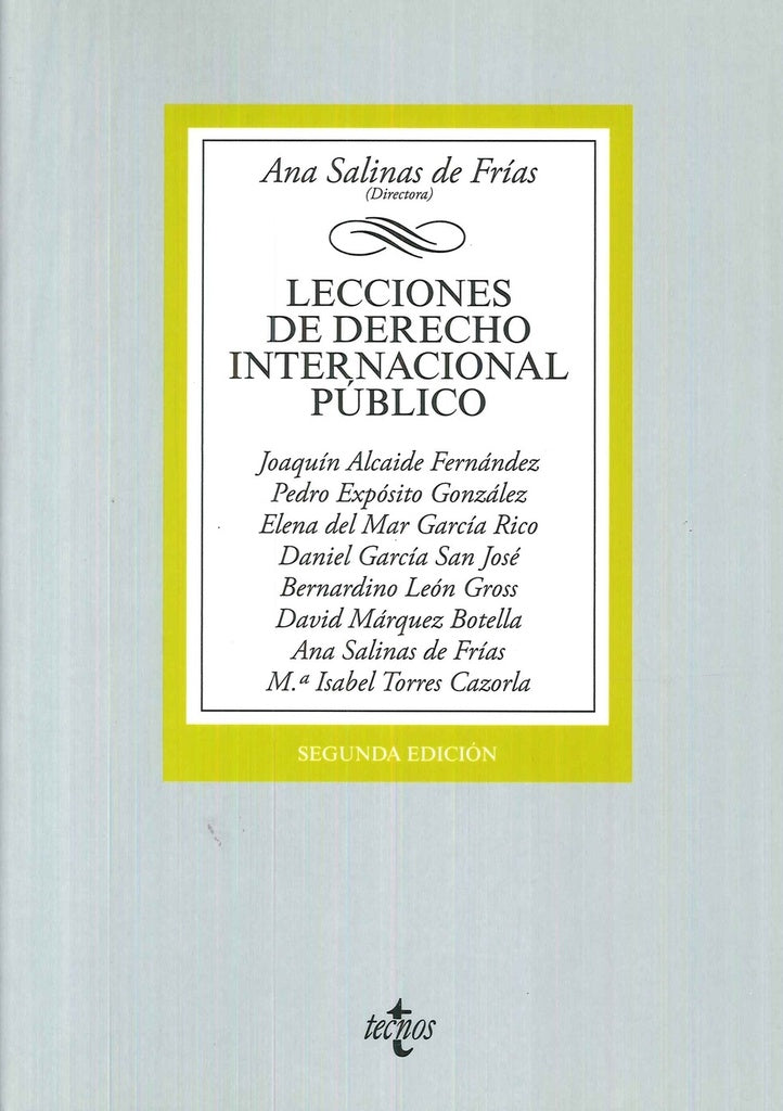 LECCIONES DE DERECHO INTERNACIONAL PUBLICO | ANA/ALCAIDE FERNANDEZ SALINAS DE FRIAS