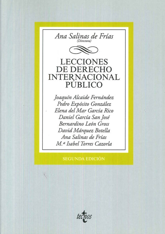 LECCIONES DE DERECHO INTERNACIONAL PUBLICO | ANA/ALCAIDE FERNANDEZ SALINAS DE FRIAS