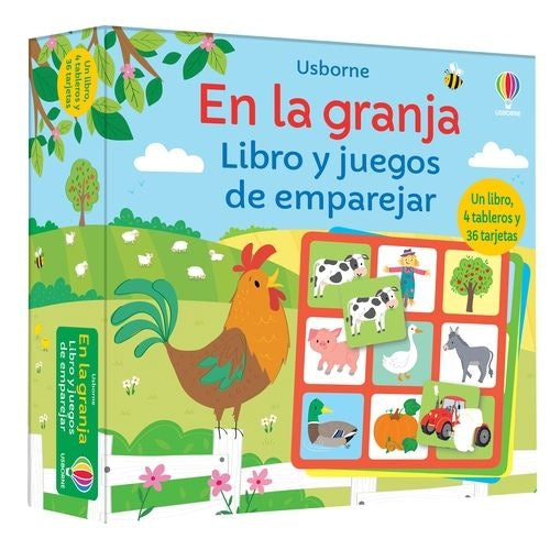 EN LA GRANJA LIBRO Y JUEGOS DE EMPAREJAR | NOLAN KATE