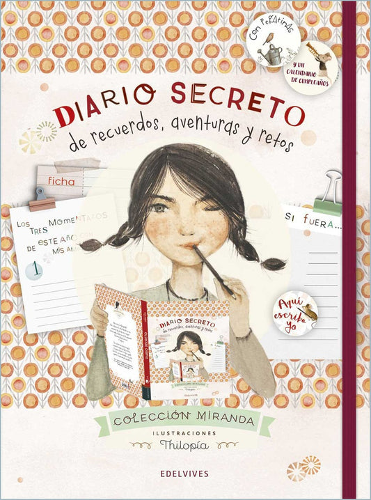 DIARIO SECRETO DE RECUERDOS AVENTURAS Y RETOS | SIN SIGNAR