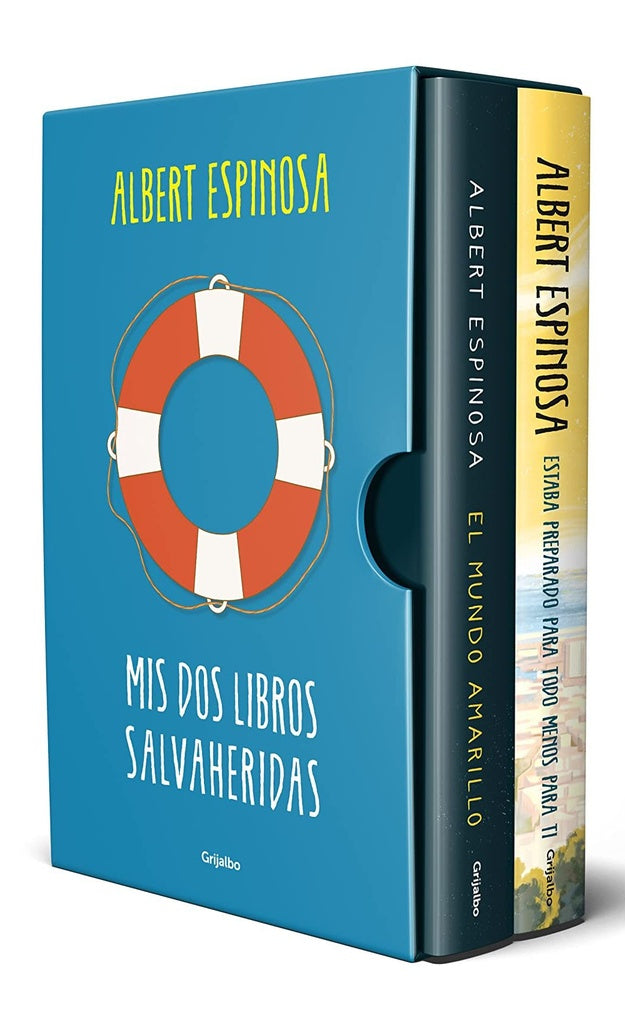 Mis dos libros salvaheridas (Pack: Estaba preparado para todo... | El mundo amarillo) | ALBERT ESPINOSA