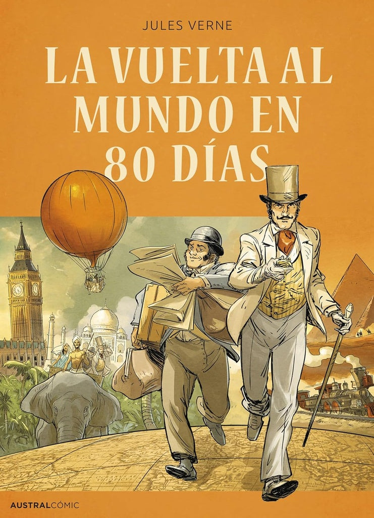 LA VUELTA AL MUNDO EN 80 DIAS COMIC | JULES VERNE