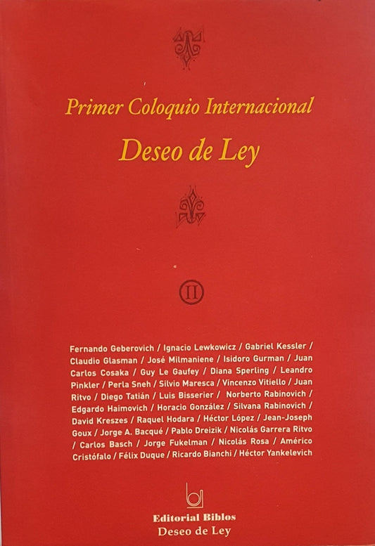 Deseo de ley II | Varios autores
