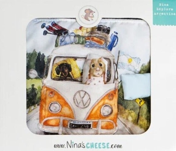 NINA EXPLORA ARGENTINA. LIBRO DE TELA | NINA'S CHEESE