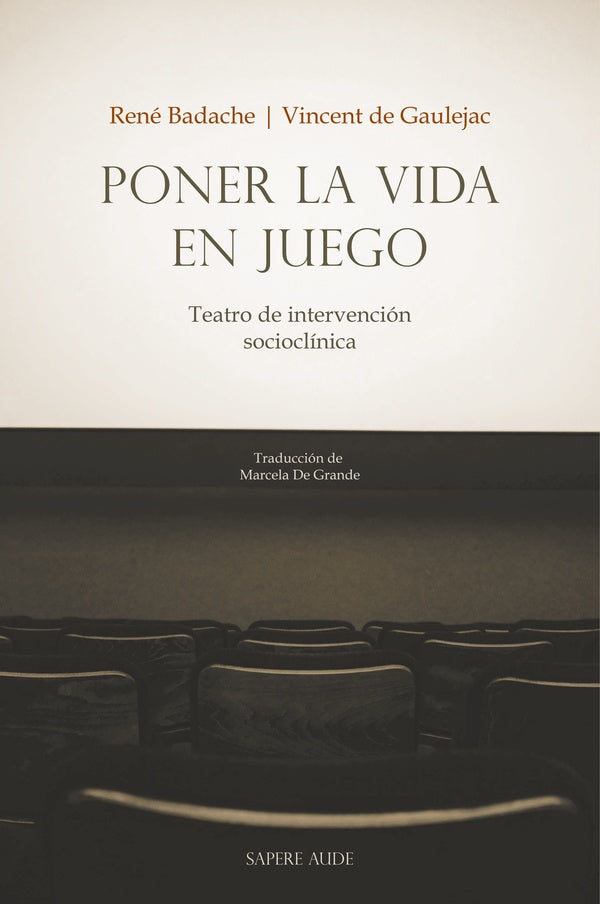 PONER LA VIDA EN JUEGO | RENE/DE GAULEJAC  VINCENT BADACHE