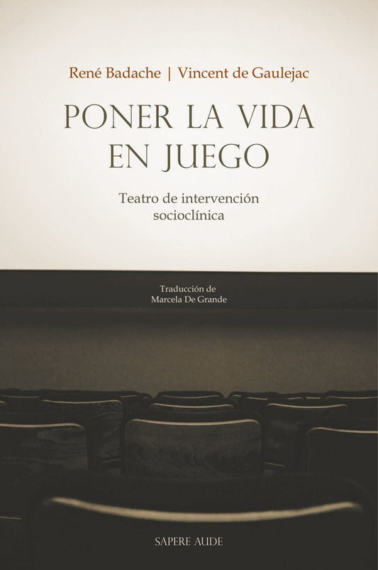 PONER LA VIDA EN JUEGO | RENE/DE GAULEJAC  VINCENT BADACHE