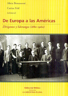 De Europa a las Américas | Alicia  Frid  Carina (eds) Bernasconi