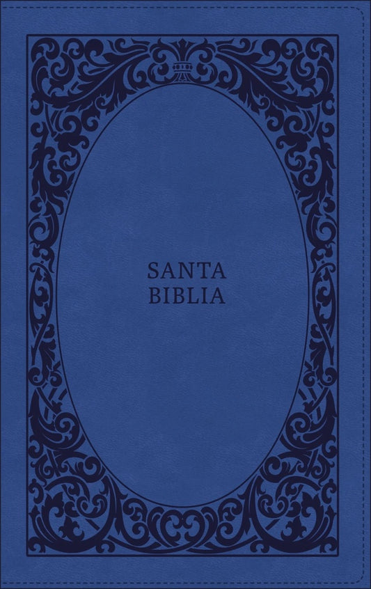 Santa Biblia, Tierra Santa, Letra Grande (Azul) | SIN ASIGNAR