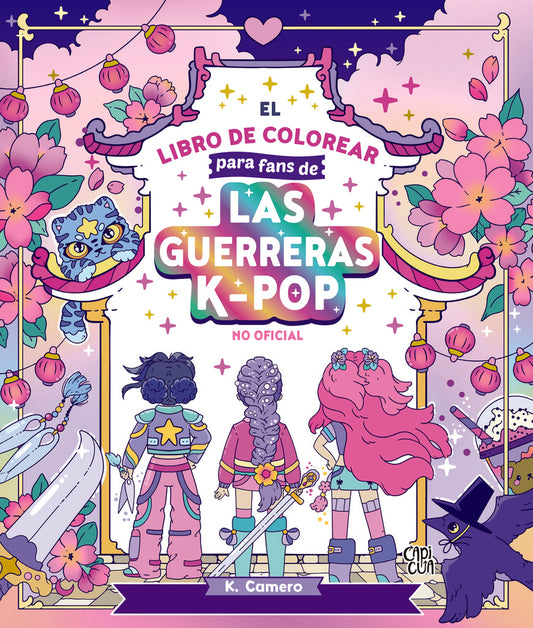 El libro de colorear para fans de las guerreras K-pop
 | MINA FINCH