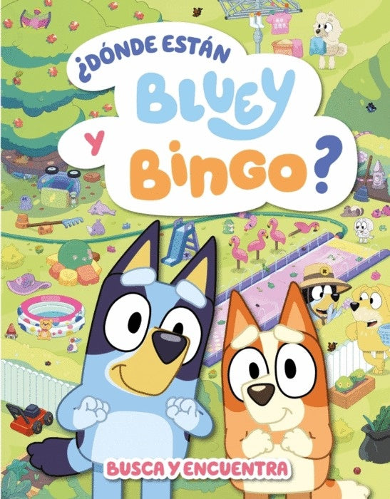 Bluey. Actividades - ¿Dónde están Bluey y Bingo? | BLUEY