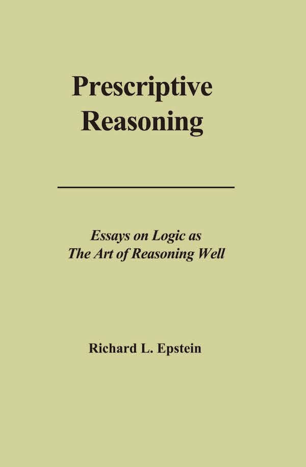 Prescriptive Reasoning | RICHARDLOUIS EPSTEIN