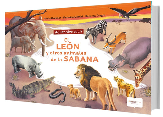 El león y otros animales de la sabana | KREIMER, Combi y otros