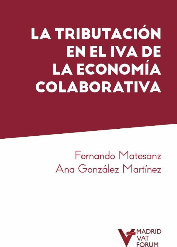 La tributaci?n en el iva de la econom?a colaborativa | AnaGonz?lez Mart?nez