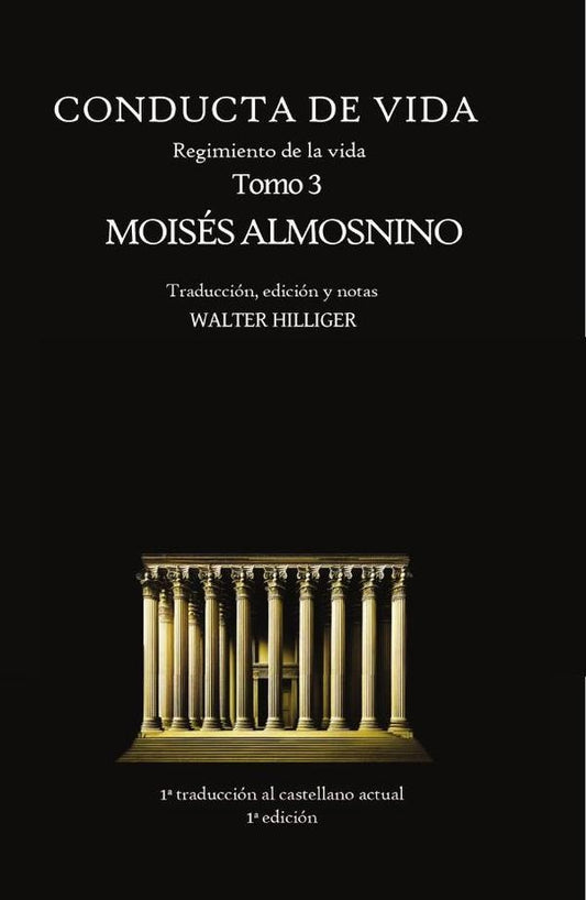 Conducta de Vida - Tomo 3 | Moises Almosnino