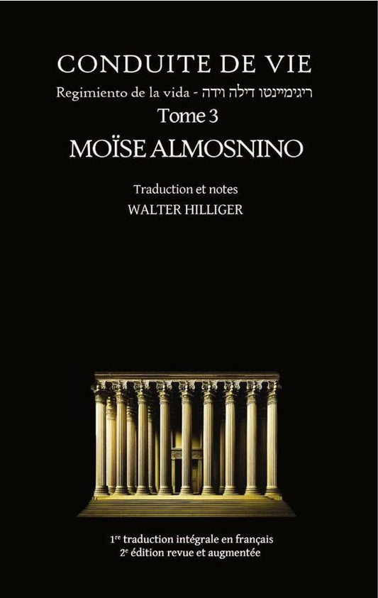 Conduite de vie - Tome 3 | Moises Almosnino