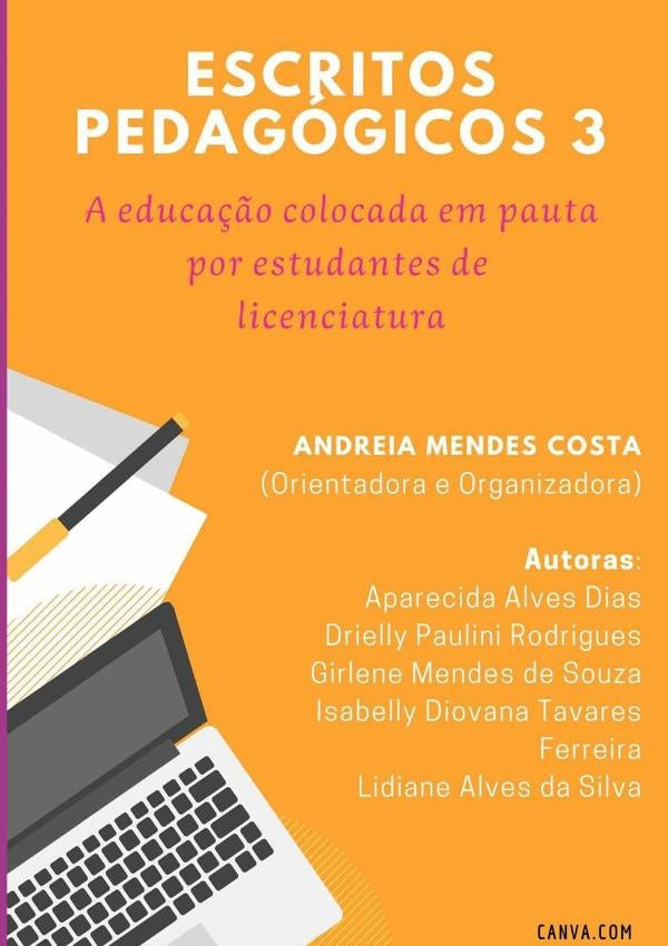 Escritos Pedagogicos 3 | AndreiaMendesCosta (org.)