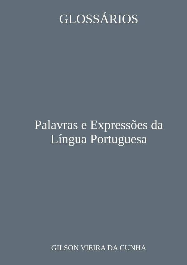 Glossarios | GilsonVieiraDa Cunha