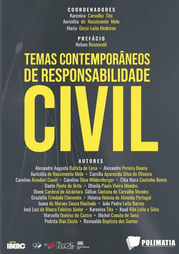 Temas Contempor?neos De Responsabilidade Civil | Carvalho Tito