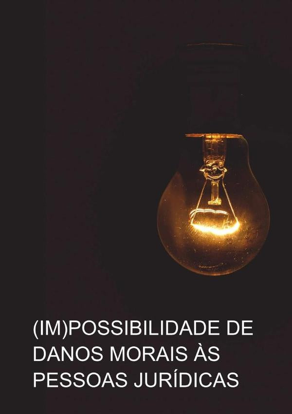 (im)possibilidade De Danos Morais Para Pessoa Juridica | DaniloMeira Barros