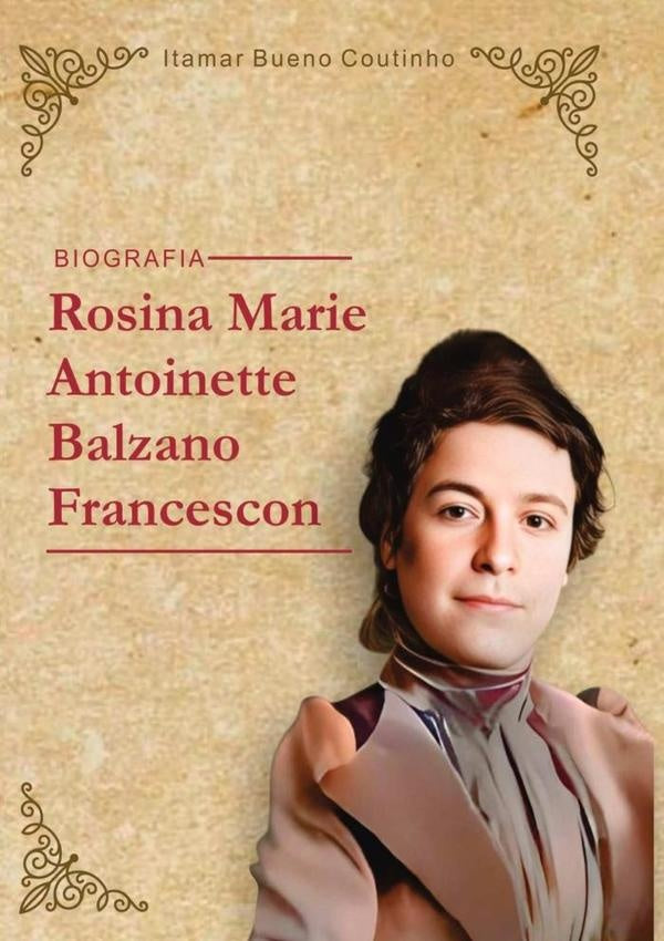 Biografia De Rosina M. Antoniette Balzano, Tamanho A5 | ItamarBueno Coutinho