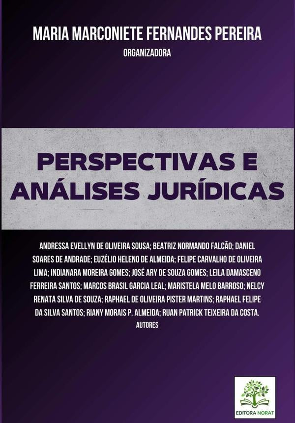 Perspectivas E Analises Juridicas | MariaMarconieteFernandes Pereira