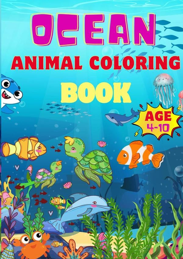 Ocean Animal Coloring Book | AdrianC. Perez