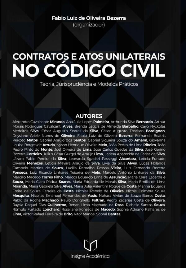 Contratos E Atos Unilaterais No Codigo Civil | FabioLuizDeOliveira Bezerra