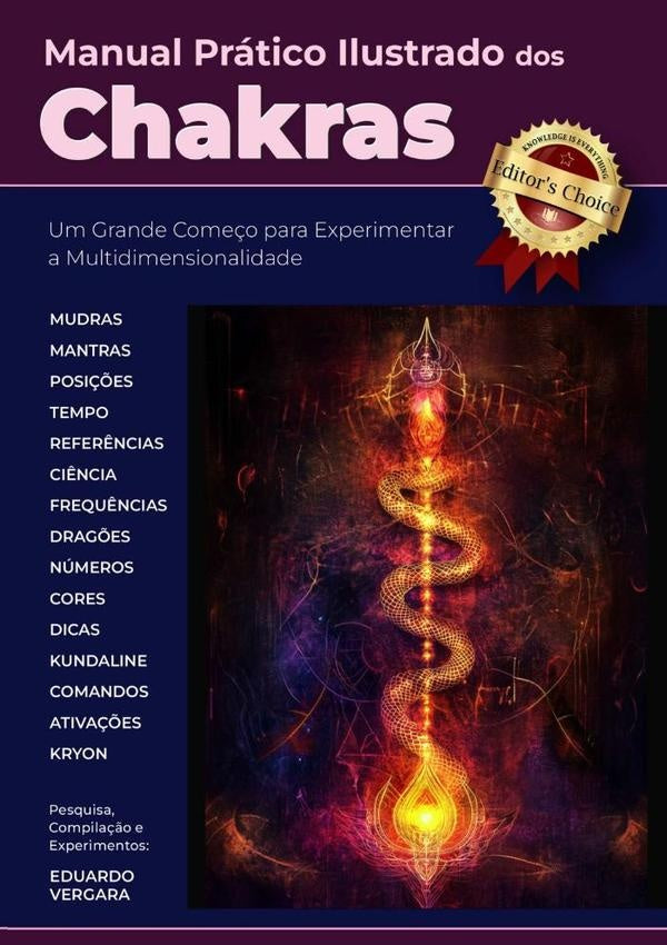 Manual Pratico Ilustrado Dos Chakras | Eduardo Vergara