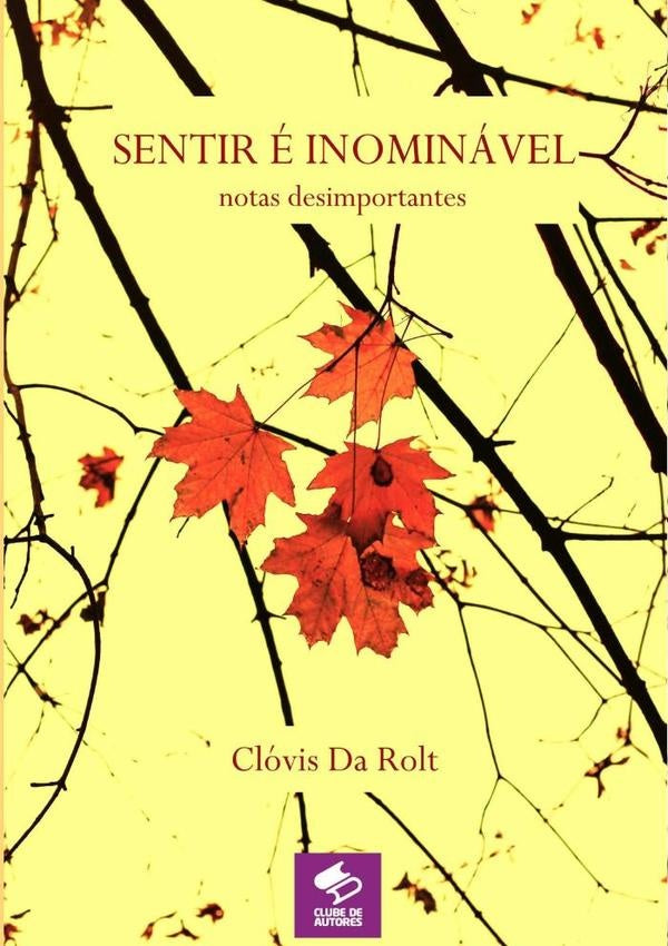 Sentir e Inominavel | ClovisDa Rolt