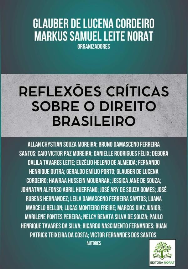 Reflex?es Criticas Sobre O Direito Brasileiro | GlauberMarkusSamuelLeiteNoratDeLucena Cordeiro
