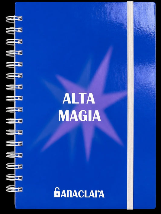 Diario Alta Magia (tapa azul) | Anaclara222